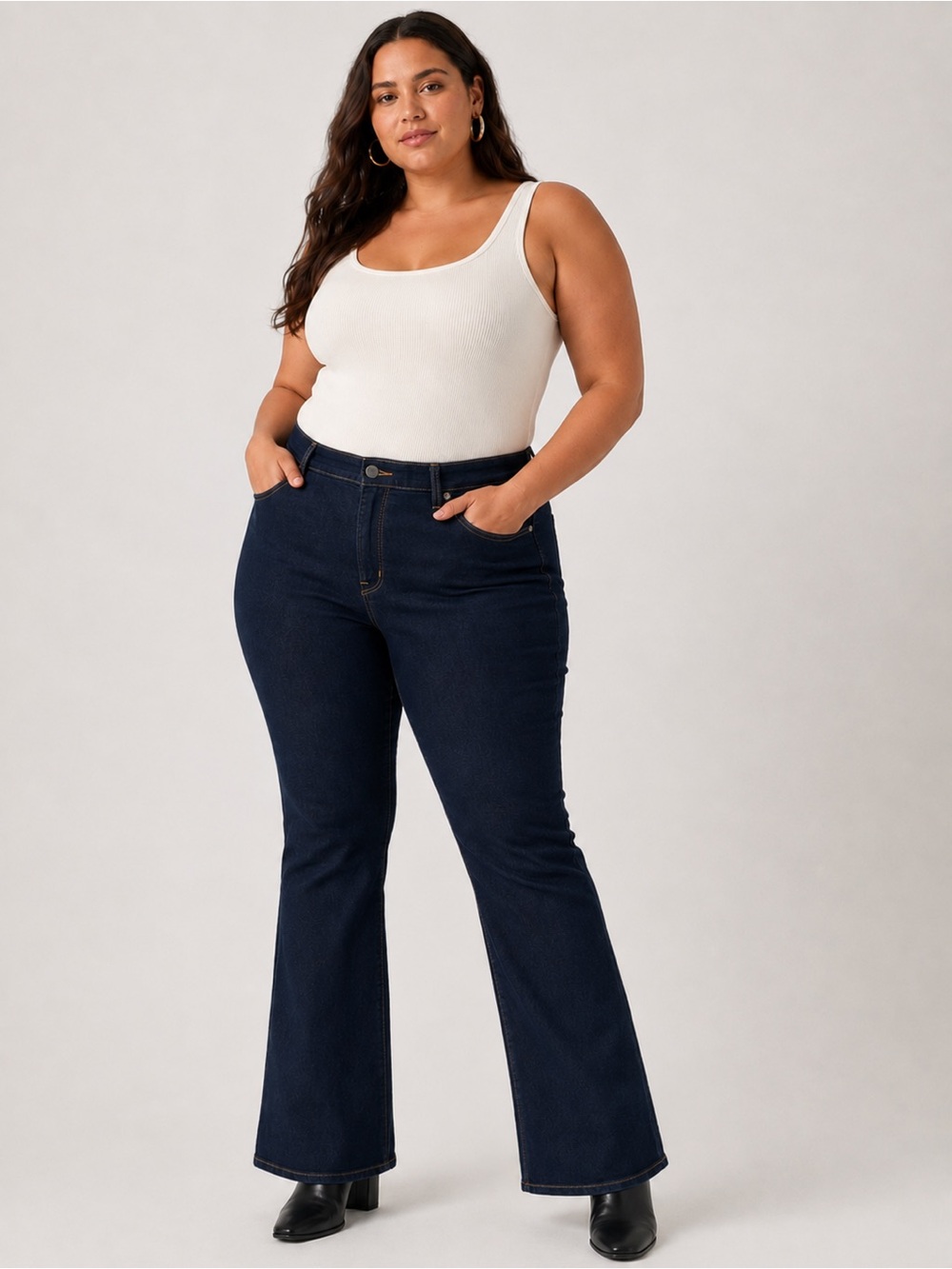 Levi's 315 Shaping Bootcut Jeans Mid Rise Tummy Control Dark Wash 24W NEW